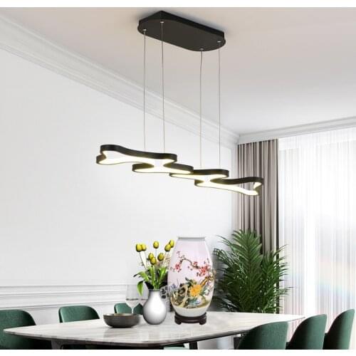 LED pendant lamp Fixtures for dining living room bedroom kitchen salon metal Hanging Lamp Nordic Modern pendant light long tube