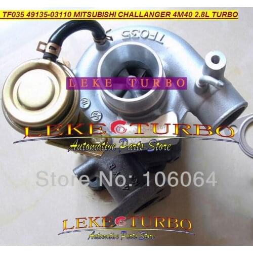 Water Cooled Turbo TF035 TD04 TF035HM-12T 49135-03110 49135 03110 ME202012 Turbocharger For Mitsubishi Challenger 4M40 2.8L D