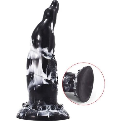 High Quality Male Prostate Massager Anal Sex Toys For Men Soft Dildo G point Masturbator for Women Anal Dildo With Suction Cup