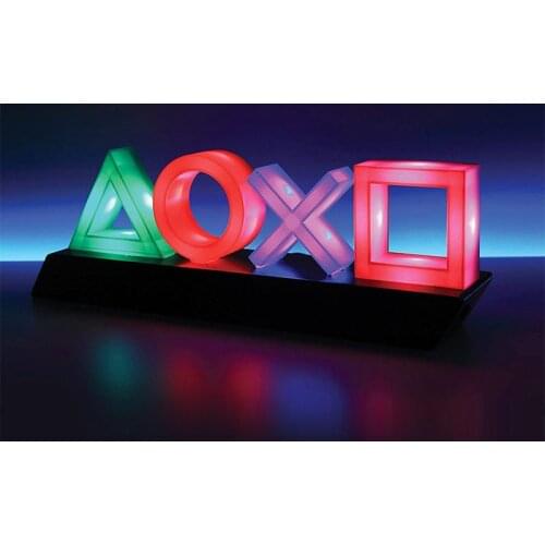 3D LED Lamp Light Sound Reactive USB Colorful Desk Room Setup Gaming Decoration Light