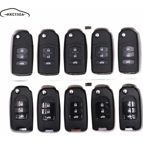 5PCS KEYDIY Original B10-3 for Honda Style 5PCS B14-3 for Mazda Style 3 Button Remote Key for URG200 KD900 KD200 Key Programmer