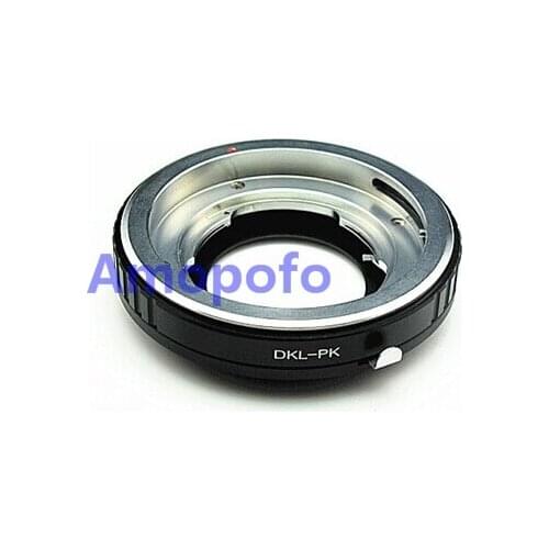 Amopofo DKL-PK Adapter,Voigtlander Retina DKL Lens to for Pentax PK Camera K5 K7 K110D