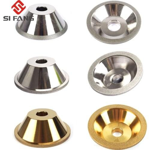 Diamond Grinding Wheel Cup electroplate Grinder Cutter Grinding Disc For Tungsten Steel Milling Cutter Tool Sha