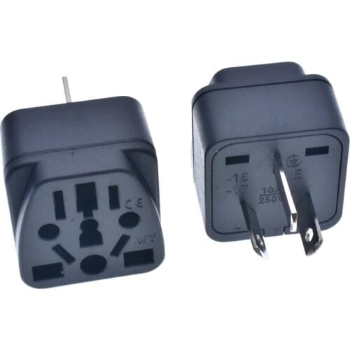 Australian/China type I Travel Plug Adapter Universal Outlet change US/EU/AU/UK/GE/...to AU 3 Pin Plug Adaptor 10A