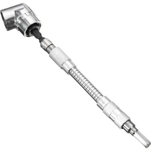 Drillpro 105° 1/4 Inch Hex Shank Drill Bit Angle Driver With Flexible Screwdriver Extension Bit Holder