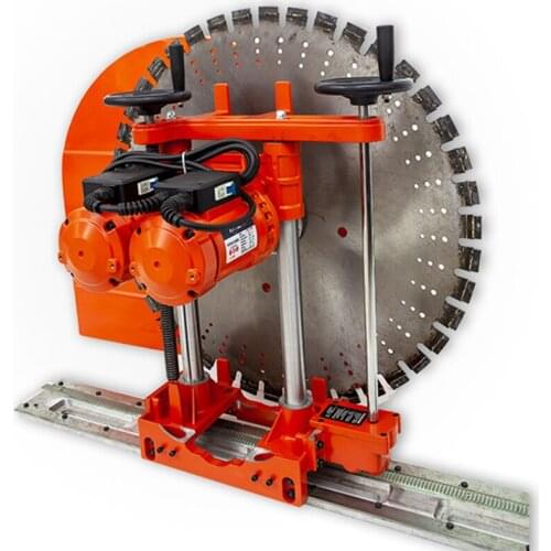 Double Motor Cutting Machine Wall Cutting Machine Reinforced Concrete Cutting Machine Wall Saw Water Saw To Open Doors
