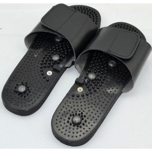 Home Use Plantar Massage & Relaxation Pulse Acupuncture therapy slipper accessory Electrical Stimulator Massager