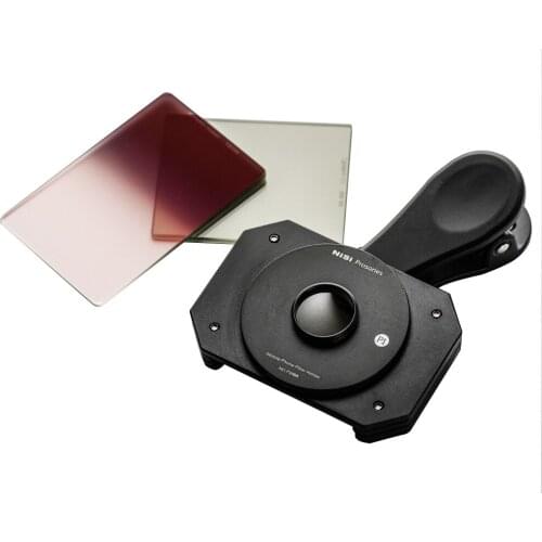 Smartphone square lens filter system(holder+gnd+cpl+nd8+natural night filter) for iPhone 7/8/x Samsung xiaomi huawei vivo