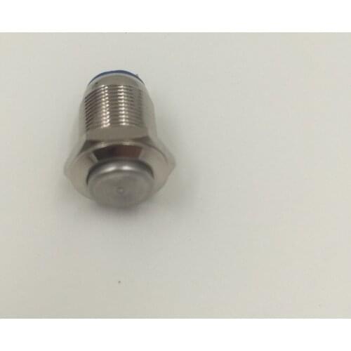 Angel Eye Metal LED illuminated Momentary 12mm Push Button Switch Car Dash 12V metal switch