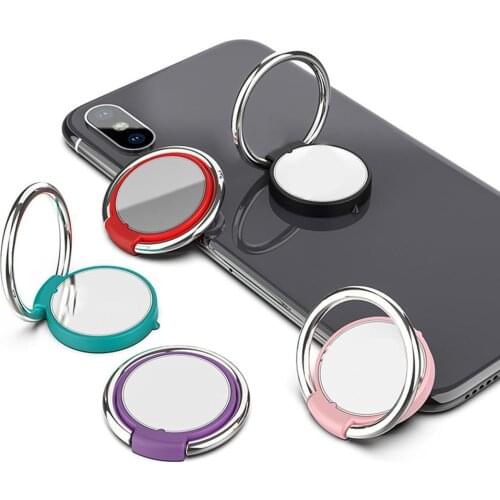 Mobile Phone Holders Universal 360 Degrees Rotation Metal Finger Ring Holder Car Smartphone Bracket Mobile Phone Accessories