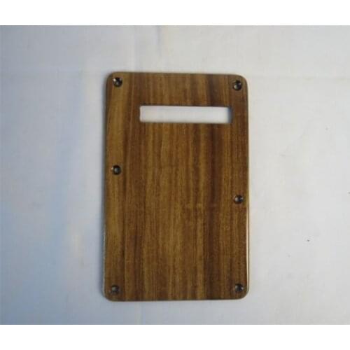 Cavity Cover Back Platewood of Chinese scholartree Fits Guitar Style2 #2973