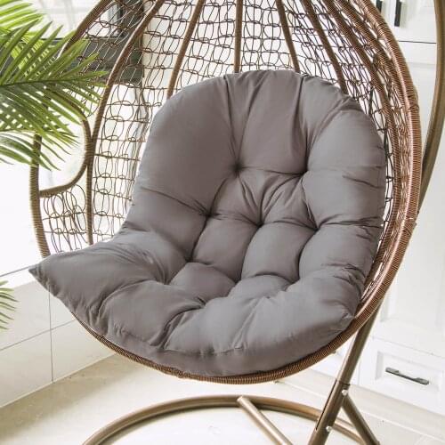 Hanging Chair Cushion Soft Swing Chair Cushion semi-ball Basket Lounger Essential Item Hammock Mattress Pad Lying Sitting Mat