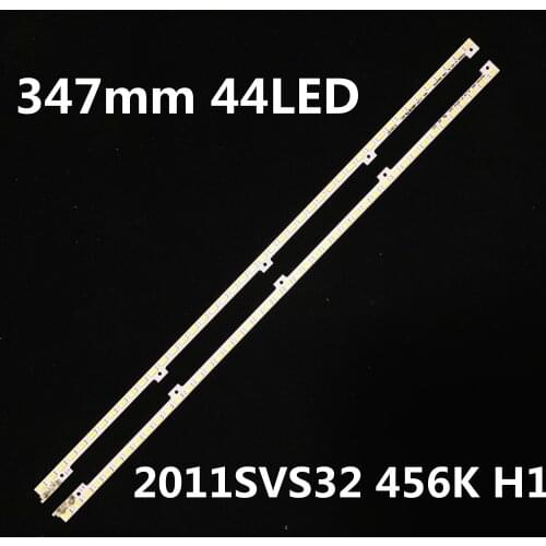 2pcs x 32inch Backlight Strips 2011SVS32_456K_H1_1CH_PV_LEFT/RIGHT44 for Samsung UA32D5000 LTJ320HN01 UA32D4003B BN64-01634A