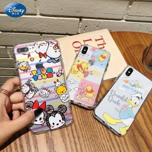 DISNEY 2021 Mickey Minnie Silicone Case for iPhone 11 Pro Xs Max 12mini Official Liquid Silicon 360 Full Cover zz0617