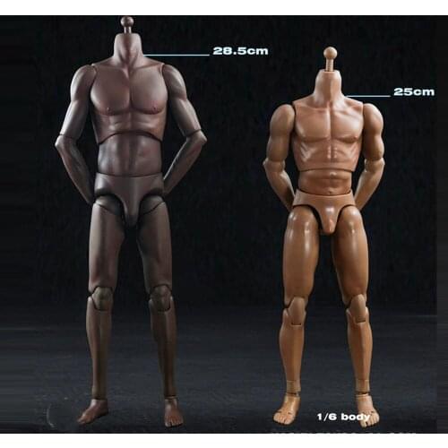 Phicen 1/6 Scale Super-Flexible male Seamless Body Stainless Steel Skeleton Suitable for 12'' Action Figure Model Toy