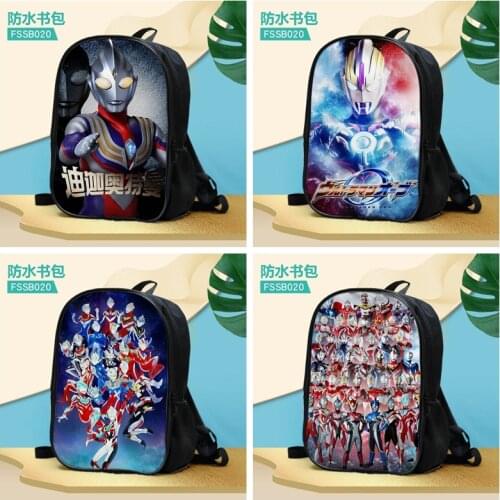 Ultraman Fashion Anime Customized Backpacks Rucksacks School Backpack Casual Bags travel Knapsack Unisex New