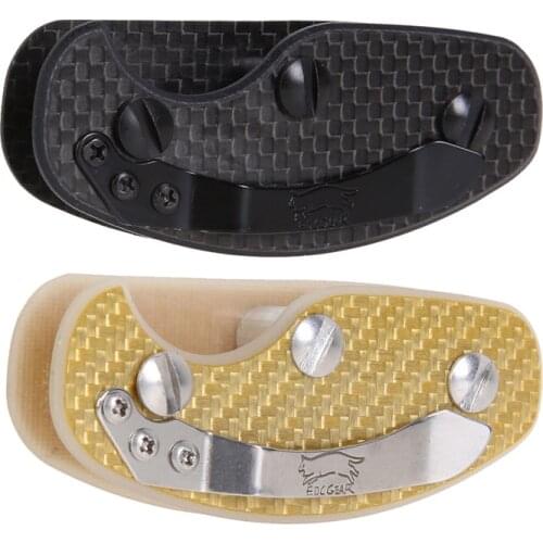 Smart Key Holder EDC Outdoor Carry-on Single-release Lightweight Carbon Fiber Key Holder With 5-piece Key