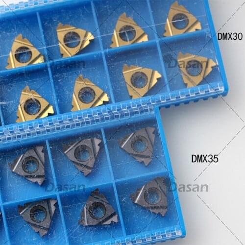 10PCS 16ER 1.5ISO 1.75ISO 2.0ISO Tungsten Carbide Inserts 16IR Good Quality Threading Blade CNC Thread Plate Lathe Turning Tool