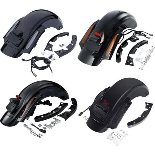 Motorcycle Rear Fender LED System For Harley Touring Road King Electra Stree Glide 2009-2013 CVO Custom Ultra Classic Limited