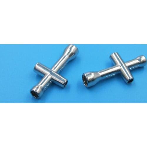 2PCS M2/2.5/3/4 Hexagonal Nuts Wrench 4/5/5.5/7mm Mini Cross Wrench Sleeve Tools For RC Car/Boat/Airplane Model