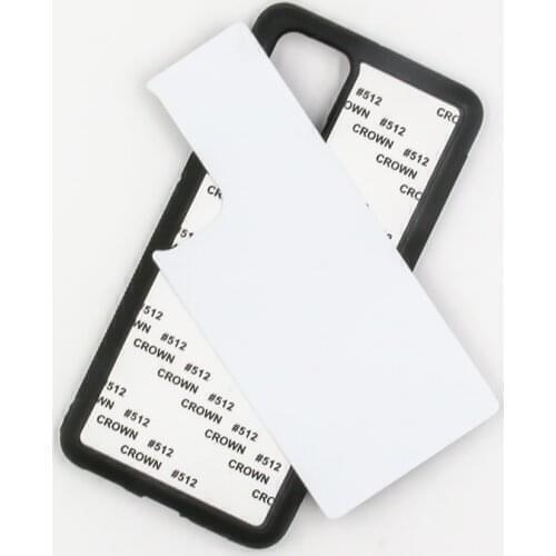 10PCS For Xioami Redmi Note 10S 9 PRO Max Note 8 7 Redmi 9A 9C 9 Pro Blank TPU+PC Sublimation print Case with Aluminum Inserts