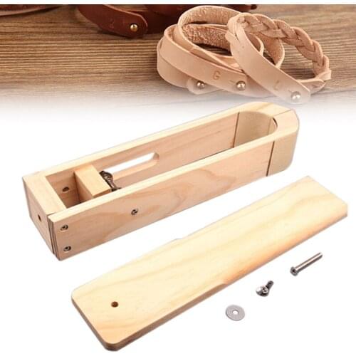 Wood Clamp Leather Stitching Lacing Horse Sewing Clamp Leather Table Desktop Sewing Tools Hand Tool Set Treatments Crafts