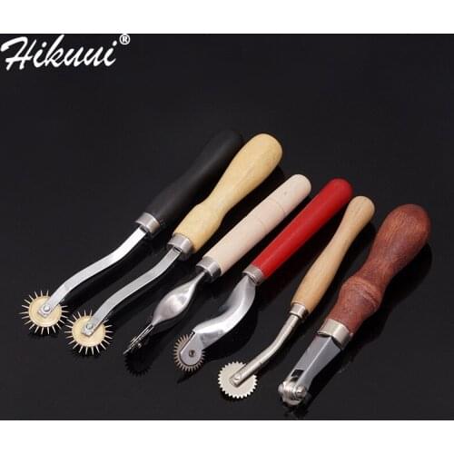 Leather Pitch Overstitch Wheel Stitch Space Paper Perforating Tool Roulette Spacer Sewing Leather Craft Tool