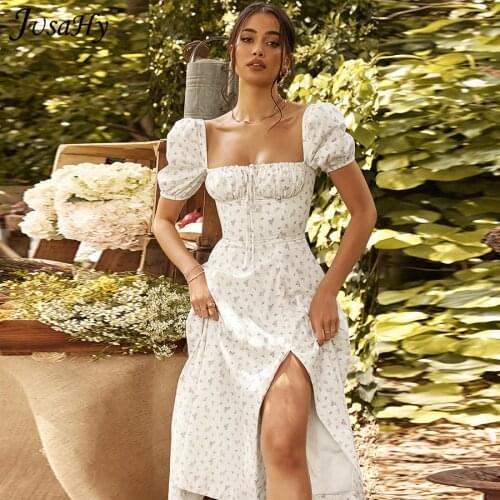 JUSAHY Boho Summer Dresses