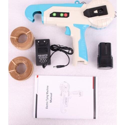 Tying machine,operating time 6-8 h ,tomato tying machinevine, automatic twist tie machine