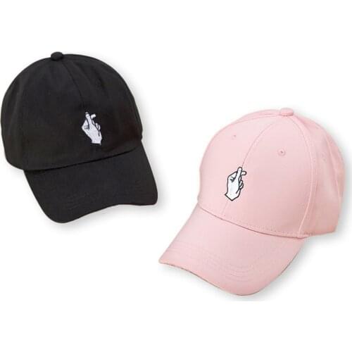 New Fashion Hat Embroidery Baseball Caps For Women And Men Cotton Leisure Casual Hats With Different Color Logos
