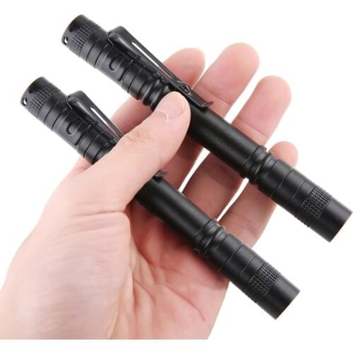 Portable Mini Penlight LED Flashlight Torch Pocket Light Waterproof Lantern AAA Battery Powerful Led For Camping Hunting