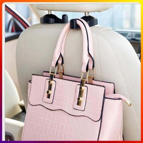 Practical Design Car Seat Back Hooks Fastener Clip Hangers Multifunctional Headrest Mount Purse Bag Storage Holders Hook