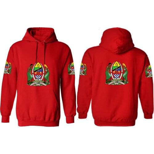 TANZANIA male youth diy custom name number tza sweatshirt nation flag tz tanzanian swahili country print photo text clothing