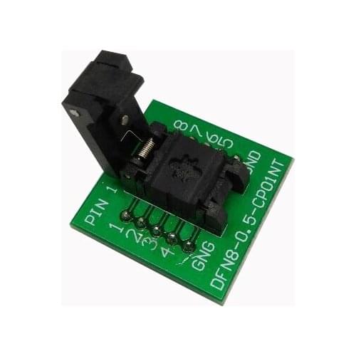 1pcs DFN8(2*3)-0.5 Flip Probe Test Stand QFN8-0.5-CPO1PNL Burner