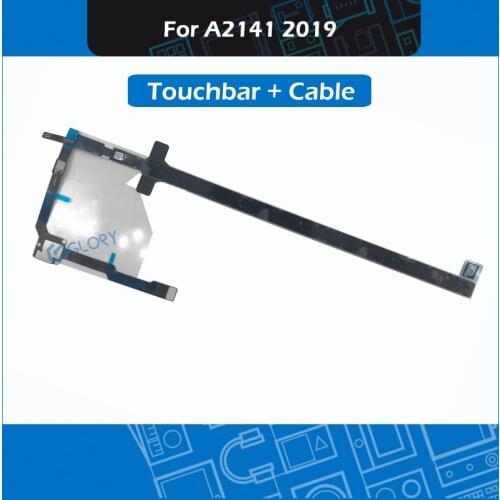 2019 Year Laptop A2141 Touch bar For Macbook Pro Retina 16" A2141 Touchbar with cable Replacement EMC 3347