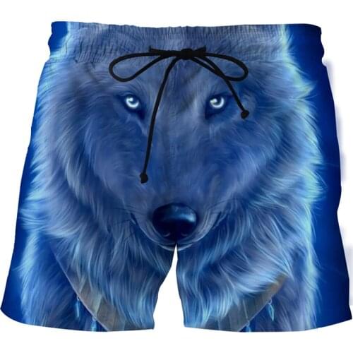 2021 Shorts Men and Women Summer Casual Beach Shorts 3D Funny Beach Pants Coyote Pattern Mens Clothing Shorts XS-6XL