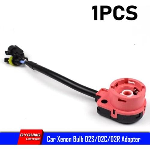 Adapter D2S HID Xenon Bulb D2R D2C Connector Base Plug Wire Harness Car Headlight Goods 12V 35W Dyoung 1Pcs