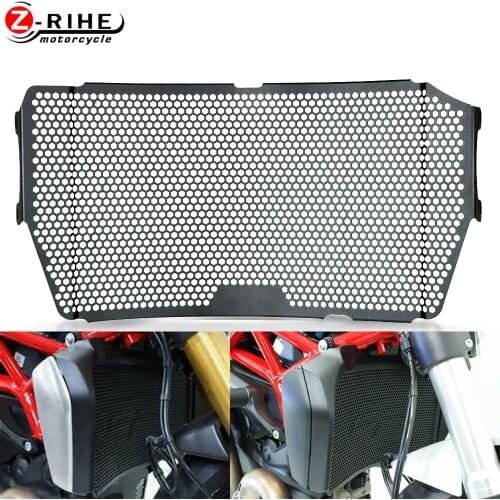 Motorcycle For Ducati Diavel 1260 Lamborghini Hypermotard 950 RVE Monster 1200 25 Anniversario 821 Radiator Grille Guard Cover