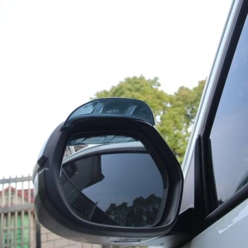 Car Rearview Mirror Rain Snow Shield Cover for Honda HR-V HRV Vezel 2014 - 2018 ABS Car Rearview Mirror Sun Visor Shade Sticker