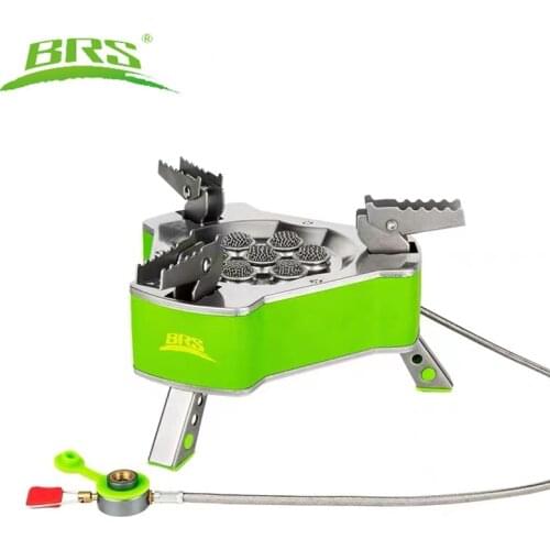 BRS Portable Folding gas Stove Outdoor Camping Stove Travel Picnic 9800W Gas Burner Butane Gas Stove Windproof Stove BRS-71