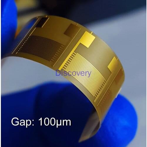 Flexible Interdigital Electrode Capacitance Array Gas Biological Humidity Sensor Chip PI Scientific Research
