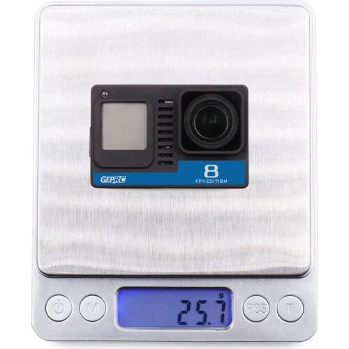 GEPRC Naked GoPro Hero 8 Full Camera 4K 2-6S 25.7g for Crown HD Crocodile Baby 4 CineLog25 ROCKET FPV Cinewhoop Ducted Drones