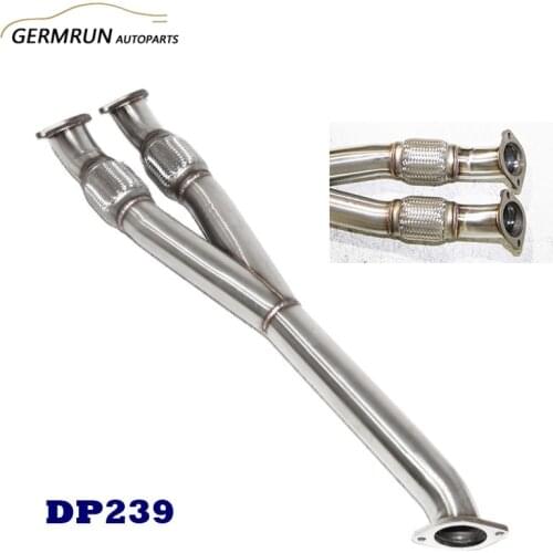 Racing Performance SS Catless Exhaust Downpipe Y-pipe fit for Niss@n 04-15 GTR GT-R R35