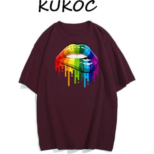 Женские футболки с принтом KUKOC China At AliExpress