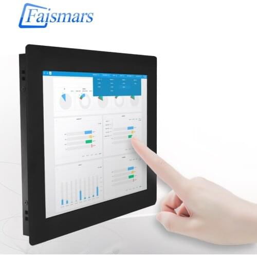 M084-RFR/Faismars 8.4 inch 800x600 4:3 VGA DVI HDMI signal portable high sensitivity four/five wire resistance touch monitor PC