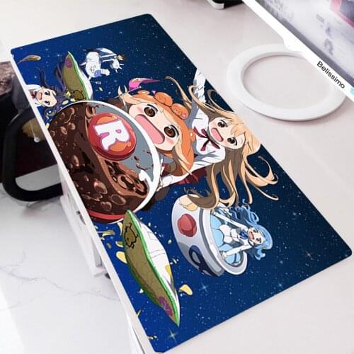 Table Pads Mouse Pads Anime Desk Mat Mats Gamer Deskpad Gamers Accessories Keyboard Gaming Xxl Large Mouse Pad Kawaii Umaru-chan