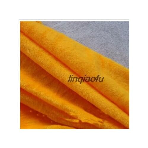 New short plush clothing toy pillow fabric Clothing DIY handmade fabric 150cmx100cm