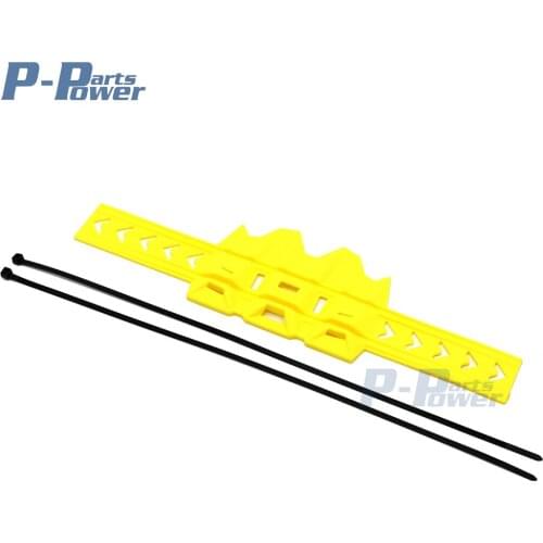 NEW YELLOW EXHAUST SILENCER PIPE PROTECTOR GUARD YELLOW FORI RM RMZ DRZ