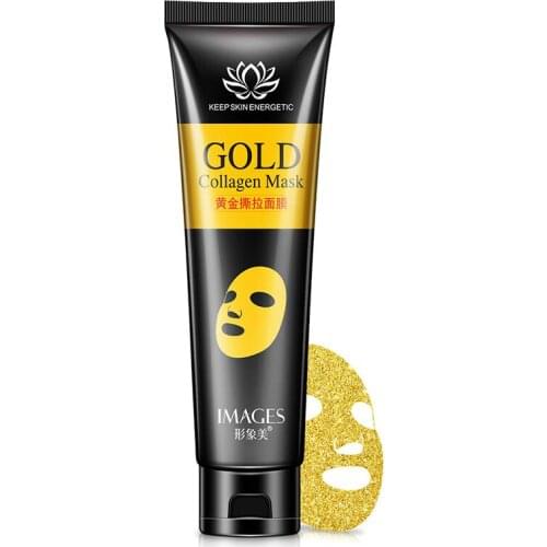 Gold Collagen Tear-Off Mask Hydrating Refreshing Oil Control Deep Cleansing Blackhead Peeling Improve Dryness Face Skin Products