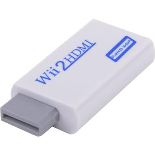 For Wii to HDMI Converter Support FullHD 720P 1080P 3.5mm Audio Wii2HDMI Adapter for HDTV Wii Converter dropshipping